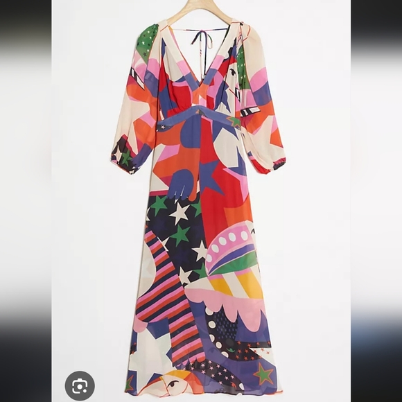 FARM Rio Multicolor Maxi Dress - Picture 12 of 12